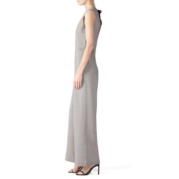 J.CREW Madison Silver Lurex Sweater Jumpsuit MEDIUM - Picture 7 of 15
